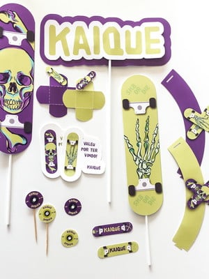 Kit festa (ak10) - skull skate