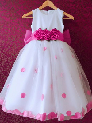 Vestido infantil pink fest