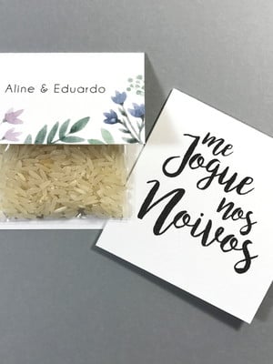 Chuva de arroz - amor floral