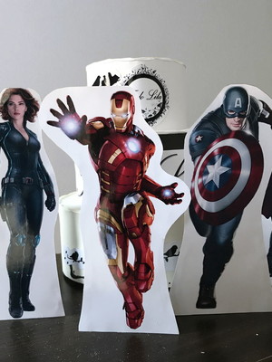 Display de mesa os vingadores