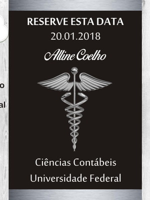 Save the date formatura