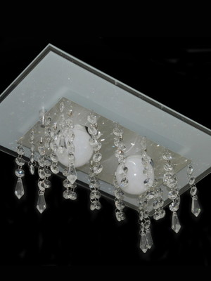 Lustre pendente sala de jantar ou quarto - vidro fosco