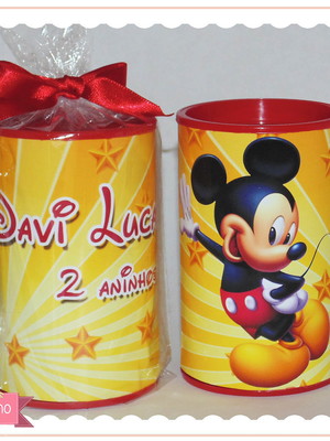 Cofrinho personalizado - mickey