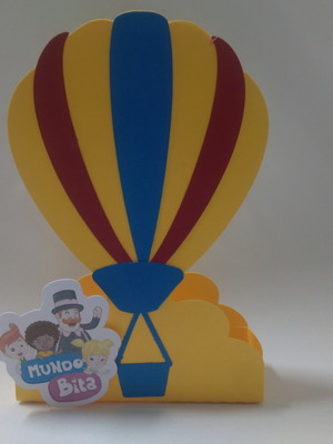 Caixinha balão 3d