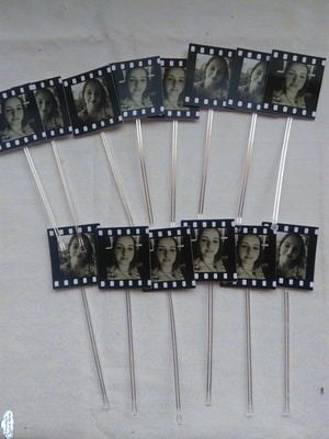 Topper de cupcake - cinema