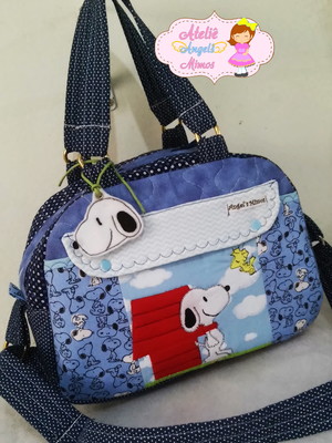 Bolsa passeio snoopy