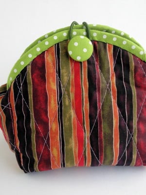 Necessaire tecido listras