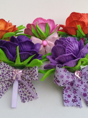 Ponteira de caneta -flor