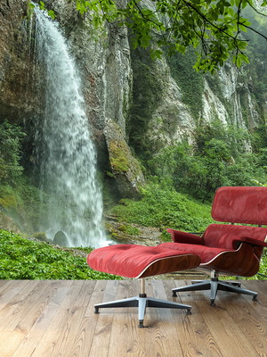 Painel adesivo decorativo de parede cachoeira 1