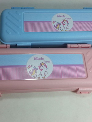 Estojo personalizado - unicórnio