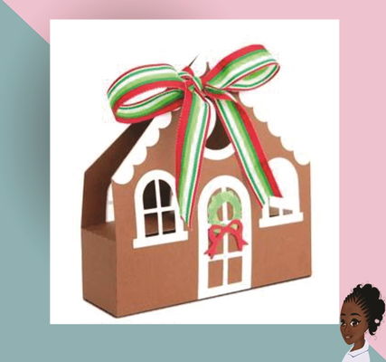Arquivo de corte silhouette casinha de natal