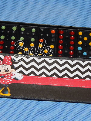 Dominó personalizado minnie