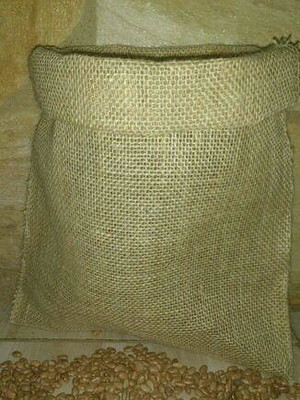 Saco juta grande 50 cm altura x 30 cm largura rustico