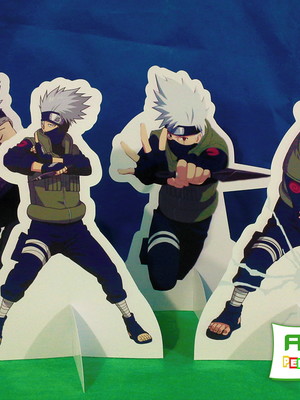 Kit 04 display de mesa naruto shippuden - kakashi hatake