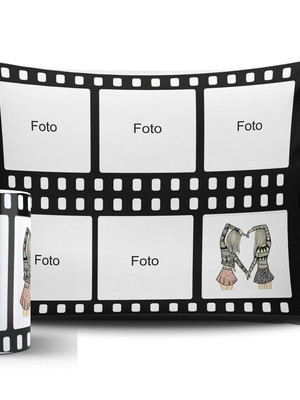 Presente personalizado com foto amiga melhores amigas