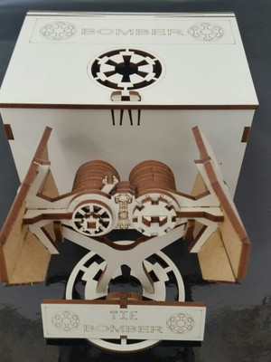 Mini nave star wars tie bomber