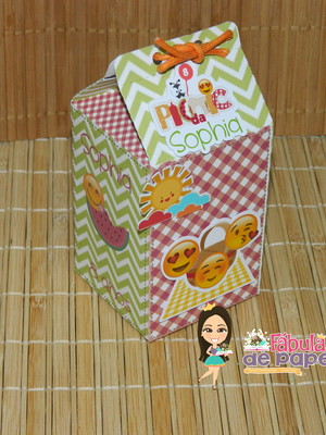 Caixa milk pic nic