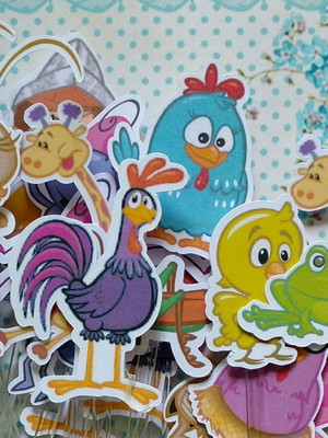 Arquivo digital pdf galinha pintadinha