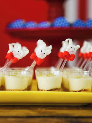 Mini colher gourmet coelhinhos