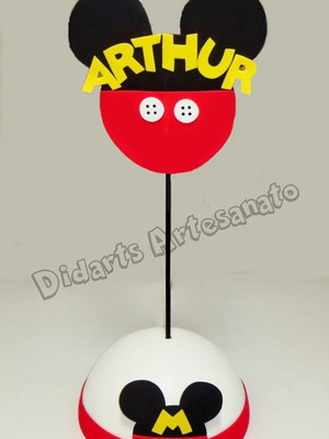Enfeite de mesa mickey