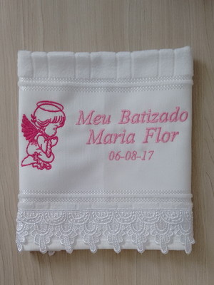 Lembrancinha de batismo para avós e padrinhos
