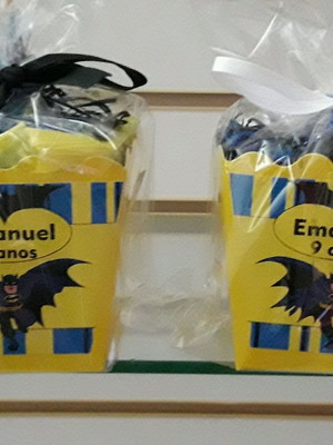 Cachepô personalizado do batman.