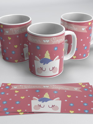 Caneca unicórnio surprise