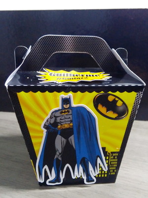Caixa sushi com alça- batman