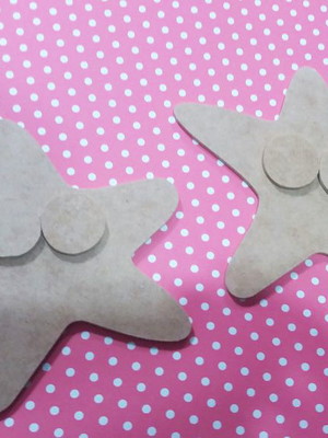 Estrela do mar em mdf - 15 cm