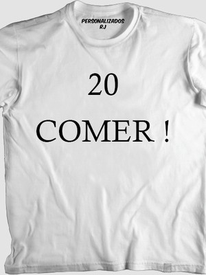 Camisa 20 comer