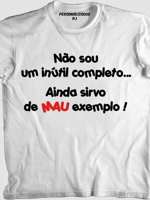 Camisa não sou um inútil completo