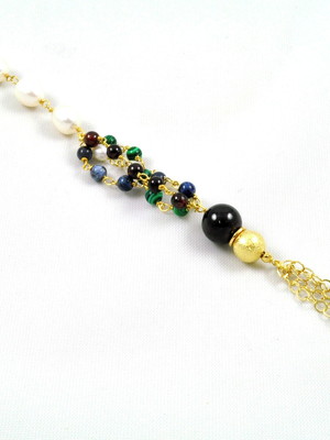 Pulseira em pedras naturais