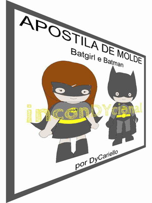 Apostila digital com a batgirl e e o bat