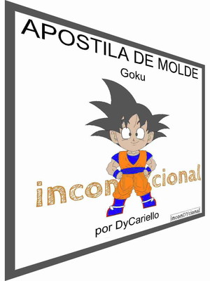 Apostila digital com o goku