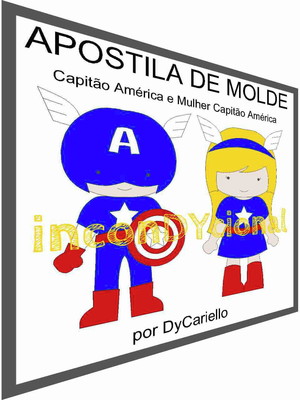 Apostila digital com capitão américa