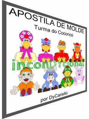 Apostila digital com a turma do cocoricó