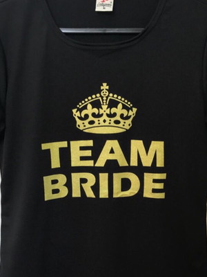 Camiseta despedida solteira team bride