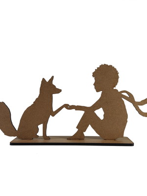 Lembrancinha centro de mesa o pequeno príncipe mdf