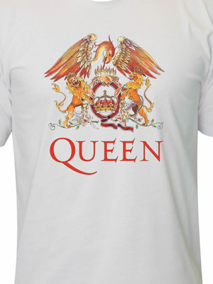 Camiseta queen freddie mercury