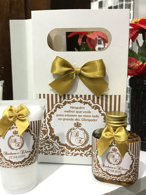 Lembrancinha padrinhos casamento
