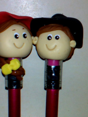 Ponteira lápis toy story biscuit