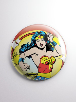Bottons mulher maravilha - button boton