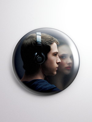 Bottons 13 reasons why - button boton