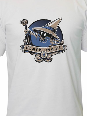 Camiseta final fantasy black magic