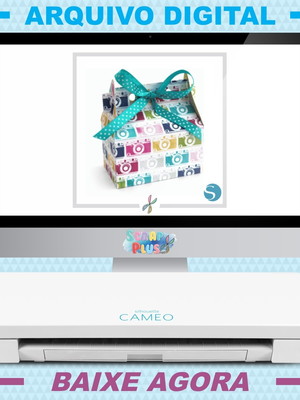 Arquivo de corte silhouette scrap - caixinhas box