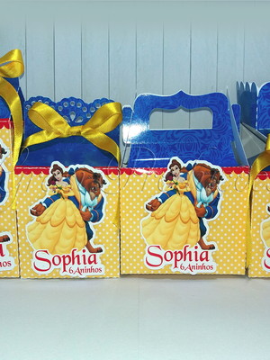 Kit festa personalizado menina 110 itens