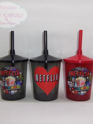 Copo shake 300ml netflix