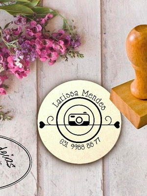 Carimbo personalizado fotografia