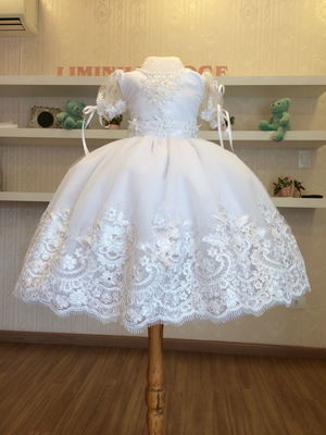 Vestido de daminha branco - infantil