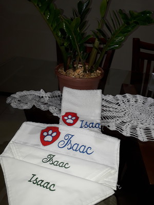 Guardanapos para escola